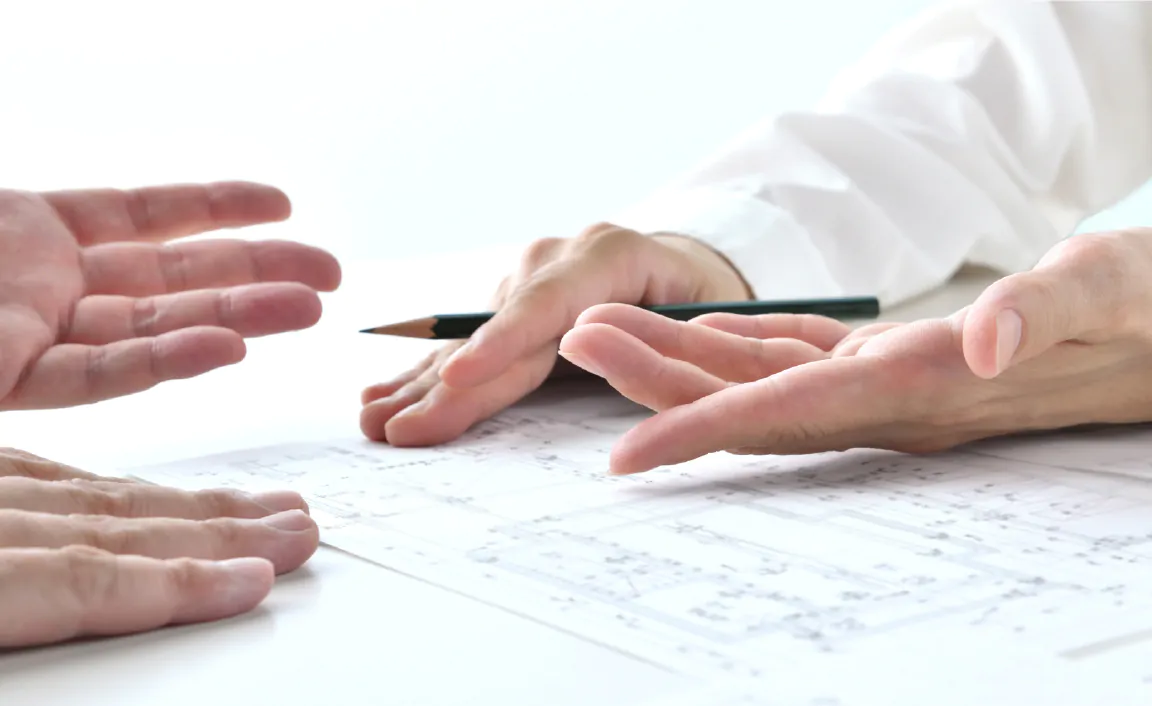 公図からレイアウト図を作成